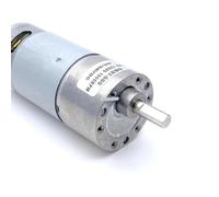 Motorreductor de CC 37GB-550/555, 6 V, 12, 24, totalmente metálico, baja velocidad, 2 RPM-1800 RPM, silencioso(12V,16rpm)