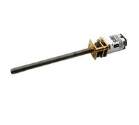 Motorreductor de CC con eje roscado M4 de 55 mm, 3 V, 6 V, 12 V, 15/30/50/60/100 rpm, reductor de tornillo eléctrico N20