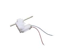 Motorreductor de CC de 1,5 V-5 V, 3 V, 3,7 V, 390 RPM, eje doble, micromotor sin núcleo, reductor de engranajes, juguete for bricolaje