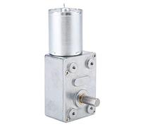 Motorreductor de CC de 12 V Motor de reducción de engranajes de metal reversible alto para barco, automóvil, electrodomésticos, equipo de barbacoa, instrumento de automatización,