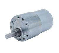 Motorreductor de CC JGB37-3530 de 12 V y 24 V, alto torque, 7-960 RPM, 37 mm, for puertas de garaje, máquinas expendedoras y cortinas, bajo nivel de ruido.(Motor and holder,12R-24V)
