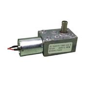 Motorreductor de engranaje helicoidal turbo 370 con arranque, CC 12 V, 24 V, 2,5-4,5 RPM, baja velocidad, autobloqueo, gran par, relación 1:1582 Motor Drivers