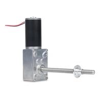 Motorreductor de engranajes helicoidales 5840 31ZY DC 12 V 24 V, 12-470 RPM, eje largo, eléctrico, de alto par, turboreductor M8(24V With Bracket,160 RPM)