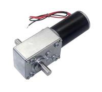 Motorreductor de engranajes helicoidales doble eje 12 V/24 V CC A5840-31ZY alta velocidad con caja ángulo recto(Only motor,17R-12V)