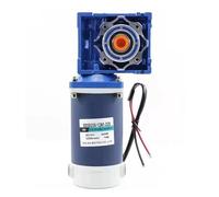 Motorreductor de engranajes helicoidales RV40 300 W, 12 V y 24 CC, alto par, con regulación velocidad avance retroceso, bloqueo simple Aplicaciones versátiles(420 RPM_12V)