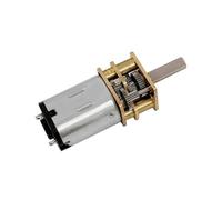 Motorreductor de engranajes metálicos GA12-N20 de CC, 3 V, 6 V y 12 V, baja velocidad, 5 RPM, 7 RPM, 10 RPM, 15 RPM, 20 RPM y 30 RPM.