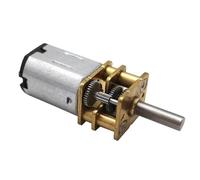 Motorreductor de metal micro N20 de CC de 3 V/6 V/12 V con rueda dentada, 30/50/60/100/150/200/300/500/1000 RPM(1000RPM_3V)