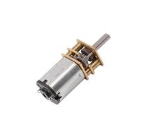 Motorreductor de metal micro N20 de CC de 3 V/6 V/12 V con rueda dentada, motores de CC de 15/30/50/60/100/200/300 RPM
