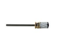 Motorreductor de tornillo GF12-N20 con eje roscado M4 x 55 mm, 3 V, 6 V, 12 V, motorreductor microeléctrico N20 de CC for impresora robótica DIY