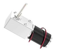 Motorreductor de tornillo sin fin turbo 45zy, CC 12 V 24, eléctrico, alto par y baja velocidad, con autobloqueo, motorreductor metálico(With Bracket 12V,100 RPM)