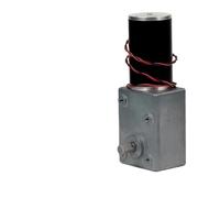 Motorreductor de tornillo sin fin turbo 5882-45ZY, 12 V/24 V, superautoblocante, engranaje metálico, tipo D, gran par, velocidad ajustable, motor CC cepillado(60RPM-24V BRACKET MOTOR)