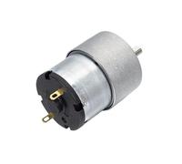 Motorreductor eléctrico reversible de alta velocidad de CC con escobillas de alta potencia JGB37-520, caja de cambios de alto par en miniatura de 6 V/12 V/24 V, 7 RPM a 960 RPM