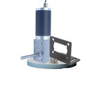 Motorreductor eléctrico robótico submarino, resistente al agua, reductor de caja de cambios de metal tubular IP68, reductor de tornillo sin fin de ángulo recto de eje largo(Motor,265R,24V)