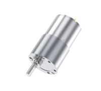 Motorreductor JGB37-3530 de 12/24 V CC, caja de engranajes totalmente metálica de 37 mm, 2,5-960 RPM, con eje excéntrico de alta torsión.