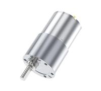 Motorreductor JGB37-3530 de 12/24 V CC, caja de engranajes totalmente metálica de 37 mm, 4-1600 RPM, motorreductor con eje excéntrico de alta torsión Motop
