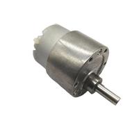 Motorreductor JGB37-500 CC de 12 V y 24 V, diámetro de 37 mm, caja de engranajes, motor pequeño, eje excéntrico, alto par y bajo nivel de ruido.(23rpm,12V)