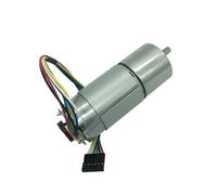 Motorreductor JGB37-540B de 12 voltios y 24 V CC con codificador, 7-960 RPM, sentido horario, sentido antihorario y control de velocidad, 16 pulsos, par personalizado