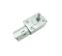 Motorreductor JGY-370 Motor de CC de gusano, Turbo Drive, Mini Motor de engranaje de alto par, 6v, 12v, 24v, 3rpm-210rpm, Motor de reducción de tornillo sin fin con autobloqueo(Package C,14rpm)