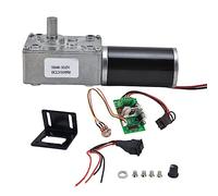 Motorreductor Kuuleyn DC12V Turbo para reducción de velocidad, accesorios para maquinaria con eje de 8 mm 5840-31ZY (12V30RPM)