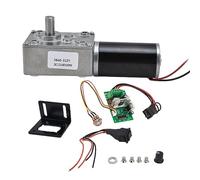 Motorreductor Kuuleyn DC12V Turbo para reducción de velocidad, accesorios para maquinaria con eje de 8 mm 5840-31ZY (12V400RPM)
