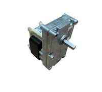 Motorreductor Merkle Korff S11048 para estufa de pellets, eje de 9,52 mm, 5,6 rpm, sentido horario - Ref. 2104