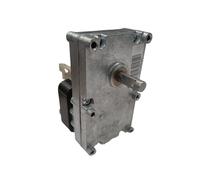 Motorreductor Merkle para estufa de pellets S10997, MK GF64221, eje 9,52 mm, 1,1 rpm, sentido horario