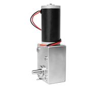 Motorreductor metálico de CC de eje simple o doble 5882-42ZY, 12 V, 24 V, gran velocidad de reducción, 7,4 rpm - 533 rpm, PWM, avance y retroceso.(Single axis,12V 80rpm,And bracket)