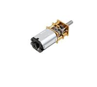 Motorreductor metálico de CC GA12-N20 de 3 V/6 V/12 V con escobillas y engranaje de baja velocidad (15/30/50/60/100/200/300/500 rpm)