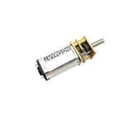 Motorreductor micro N30, eje de 3 mm de diámetro, 3 V, 6 V, 12 V, 15~500 rpm, CC, rueda dentada de metal, herramienta de bricolaje for aficionados, reducción de engranajes de CC