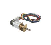 Motorreductor N20 de 6 V CC con codificador, 39-1500 RPM, caja de cambios de 12 mm, rueda dentada metálica completa, reducción de velocidad(750 RPM)