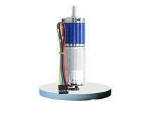 Motorreductor planetario codificador 12 V 24 V motor de alto torque 555 reductor de caja de cambios puertas automáticas robótica reversible ajustable(230R-24V)