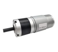 Motorreductor planetario de CC 12 V y 24, baja velocidad, 10 a 500 RPM, con alto par, ajustable, reversible, larga vida útil, totalmente metálico(24v 200rpm 4kgf.cm)