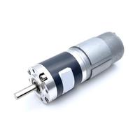 Motorreductor planetario de CC 42 mm, par motor 12 V, 24, escobillas, baja velocidad, 775, eje 8, 42PG775, 6-1300 rpm(1 Ratio 13.7-350rpm)