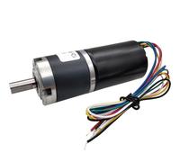 Motorreductor planetario sin escobillas de 12 V y 24 CC, 11 a 1540 RPM, velocidad ajustable, reversible, con freno protección contra sobrecarga(12v 37rpm 25kg.cm)