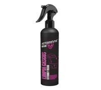 Motorrevive Limpiador Exterior de Casco y Visera en Spray 200 ml. Fórmula Suave y Eficaz contra Suciedad, Insectos y Manchas Difíciles. Limpieza sin Rayones para Casco de Moto y Viseras
