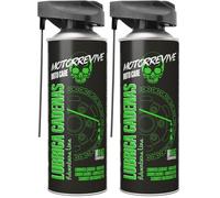 Motorrevive Lubricante de Cadenas Adventure Line para Motos Off-Road 380 ml. Grasa Líquida. Protección Resistente contra Barro, Agua y Corrosión. Adherencia Extrema. Ideal para Enduro y Trail.