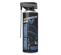 Motorrevive Lubricante de Cadenas Racing Line para Motos de Competición 380 ml. Grasa Líquida. Alto Rendimiento con Protección Resistente y Adherencia Extrema. Durabilidad y Suavidad a Alta Velocidad