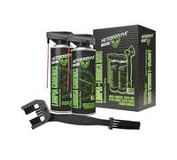 Motorrevive Pack Adventure Line con Limpiador, Lubricante y Cepillo para Cadenas de Moto Off-Road 510 + 510 ml | Mantenimiento Completo para Motocross, Enduro y Rutas Todo Terreno