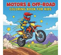 Motors & Off-Road: Coloring Book for kids