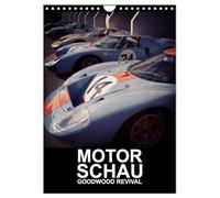 MotorSchau Goodwood Revival (Wandkalender 2026 DIN A4 hoch), CALVENDO Monatskalender: Das Goodwood Revival ist jeden September in England der Treffpunkt der Oldtimer-Fans