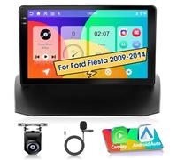 Motorsi 4G+128G Autorradio para Ford Fiesta 2009-2014 Versión U.S., 9’’ 1280P Android 15 Estéreo Radio con A-Pple Carplay Android Auto GPS Bluetooth 5.0 WiFi FM/RDS 2USB Soporta Dab+ OBD2