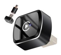 Motorsi Adaptador Inalámbrico Carplay/Android Auto, 2 en 1 Convierte el Dongle Carplay Cableado de Fábrica a Inalámbrico para Coche Plug & Play Auto con iPhone iOS 10+/Android 11+