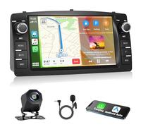 Motorsi Carplay Radio de Coche para Toyota Corolla E120 E130 Altis BYD F3 con Android Auto, 2GB+64GB Pantalla Táctil de GPS/WiFi/2 USB/Bluetooth/SWC/Mirror Link/FM/RDS/CANBUS + Cámara Visión Trasera