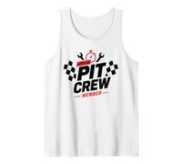 Motorsport Mechanic Racing Team Official Pit Crew Member Camiseta sin Mangas