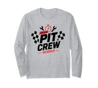 Motorsport Mechanic Racing Team Official Pit Crew Member Manga Larga