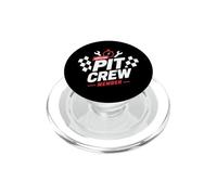 Motorsport Mechanic Racing Team Official Pit Crew Member PopSockets PopGrip para MagSafe