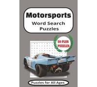 Motorsports Word Search Puzzle Book: Word Search with easy to read print about Motorsports, Automotive, Mechanics and More. | 6x9 Inches, 110 pages| ... Gift for Vacation, Holiday and Free Time.