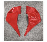 Motos Alerones Alerón De Parabrisas Carenado ala Viento Aero Winglet para Motocicleta Rojo para Kawasaki para Ninja 400 para Ninja400 2018-2023 Kit De Alas AerodináMicas(4)