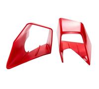 Motos Alerones para CBR1000RR CBR 1000RR 2020-2021 Cubierta Embellecedora De Aleta Motocicleta Protector ala Lateral Winglets Carenado Winglet Kit De Alas AerodináMicas(Rojo)