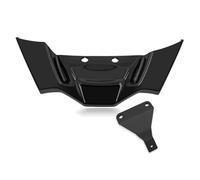Motos Alerones para F900R 2021-2024 2023 2022, Deflector Aleta Desnuda, Alerones De Carga Aerodinámica Alerón Aerodinámico para Motocicleta(Bright Black)